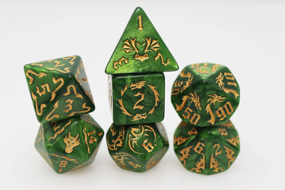 RPG Dice Set - Drake's Flight (Growth)
