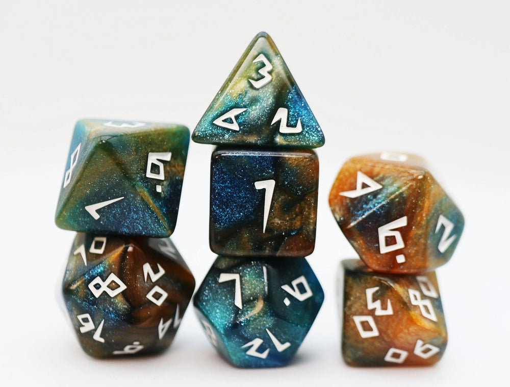 RPG Dice Set - Night Stalker