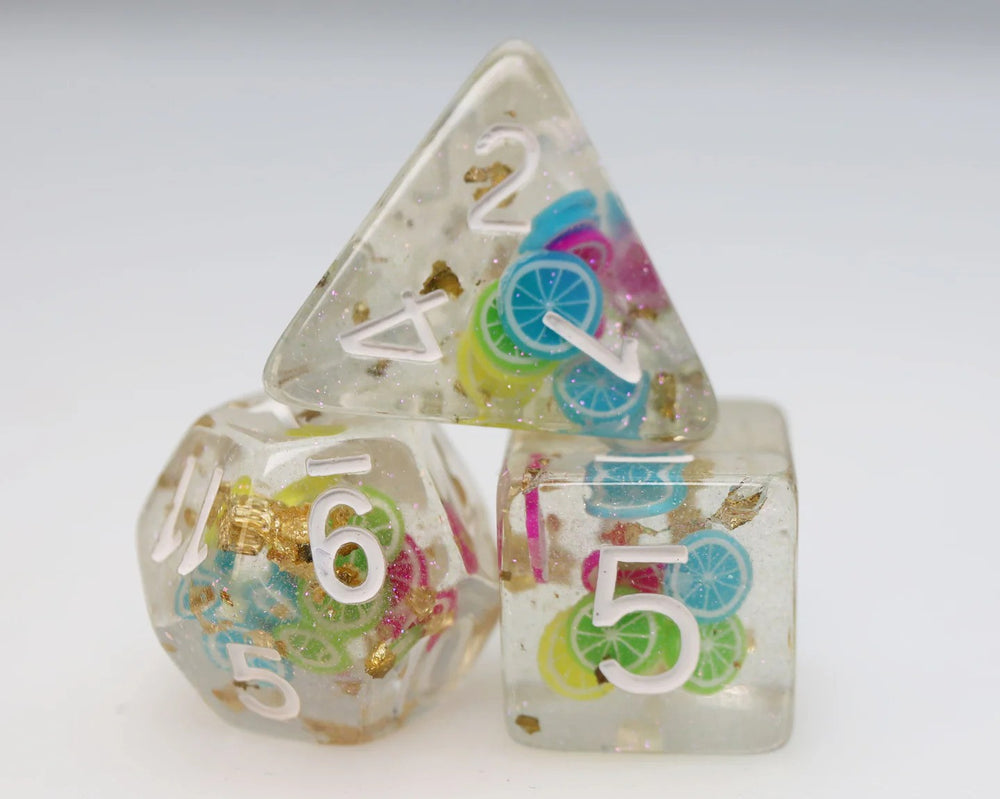 RPG Dice Set - Tropical Punch