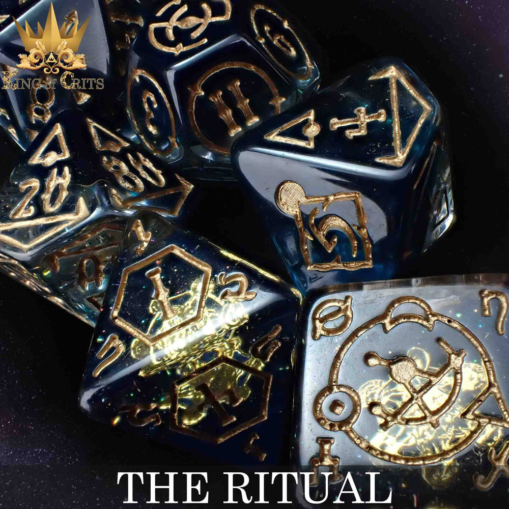 King of Crits Dice Set - The Ritual (11-Piece)