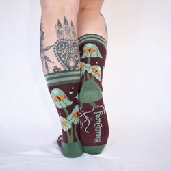 Crew Socks - Mystic Mushrooms
