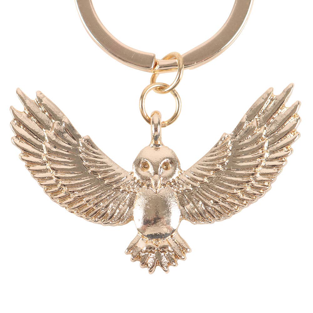 Keyring - Gold Owl