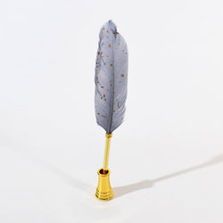 Quill Ballpoint Pen & Stand Set - Duck