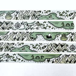 Washi Tape - Fantasy Adventure Map