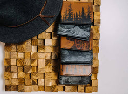 Leather Wallet - Anatomical Heart (Brown)