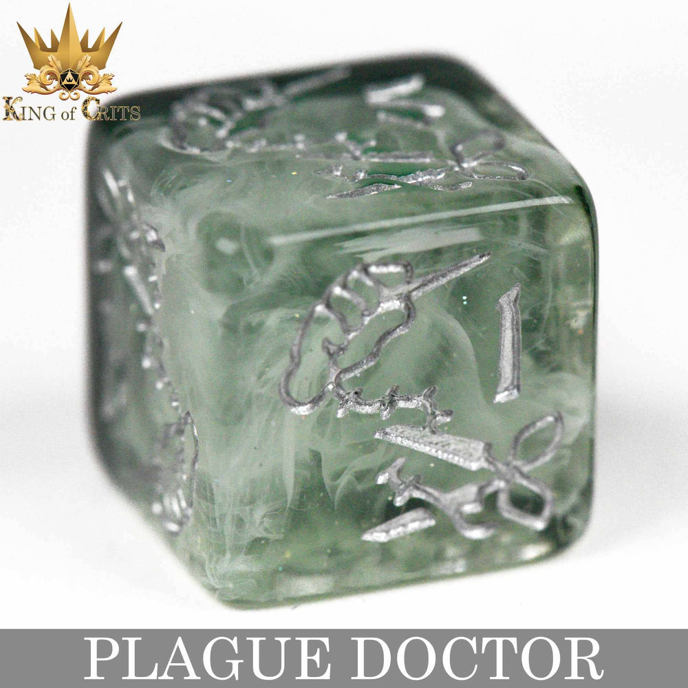 King of Crits Dice Set - Plague Doctor (11-Piece)