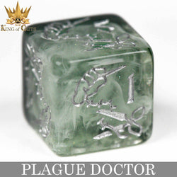 King of Crits Dice Set - Plague Doctor (11-Piece)