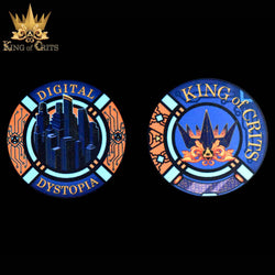 King of Crits Dice Set - Digital Dystopia (11-Piece)