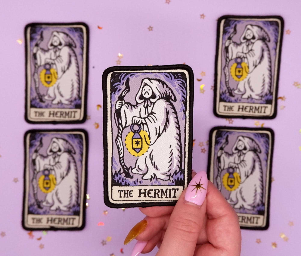 The Hermit (Tarot) - Embroidered Patch
