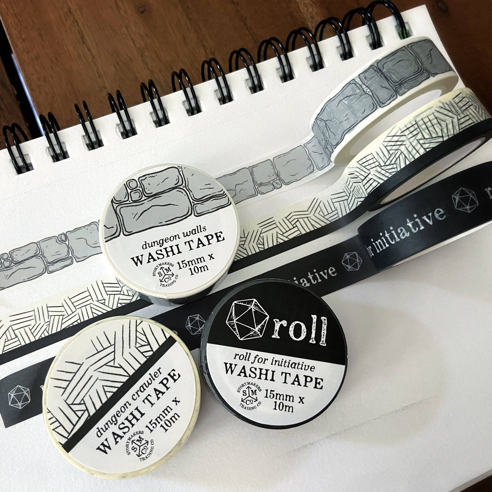 Washi Tape - Roll for Initiative