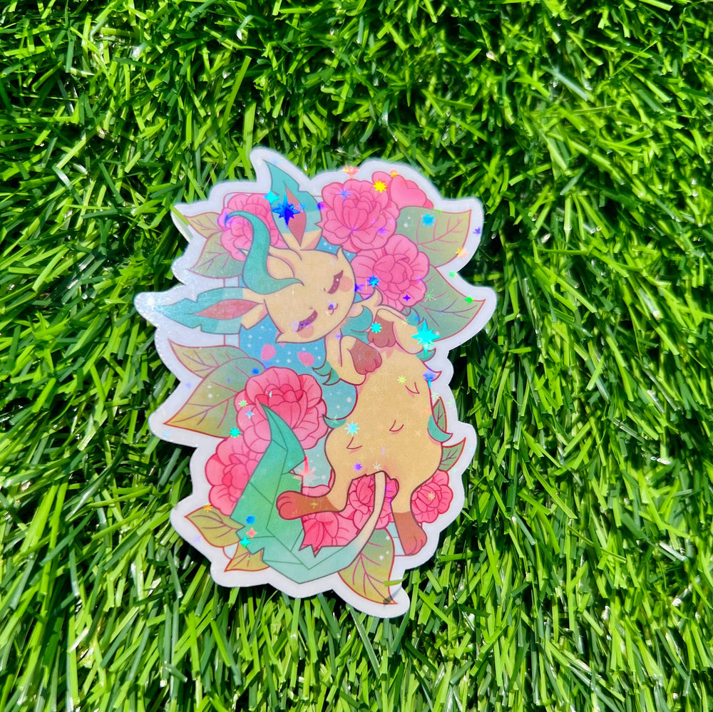 Sticker - Evolution Flowers Grass