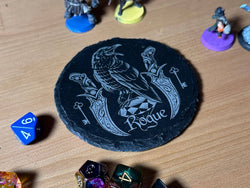 Slate D&D Class Coaster - Paladin