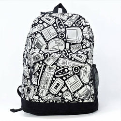 Color Your Own - Backpack (Retro Tech)