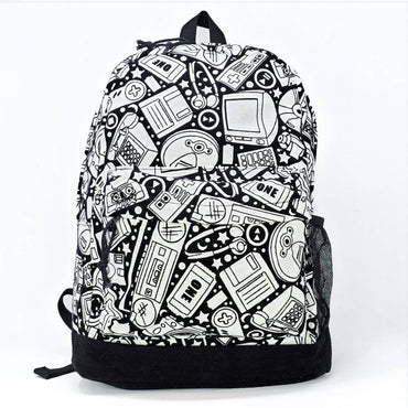 Color Your Own - Backpack (Retro Tech)