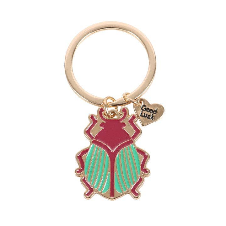 Keyring - Lucky Gold Beetle