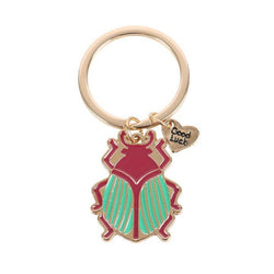 Keyring - Lucky Gold Beetle
