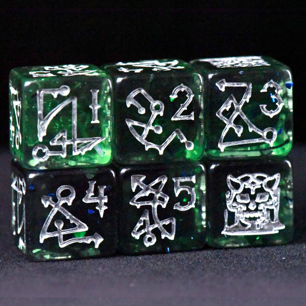 King of Crits Dice Set - Crypt of the Necromancer (11-Piece)