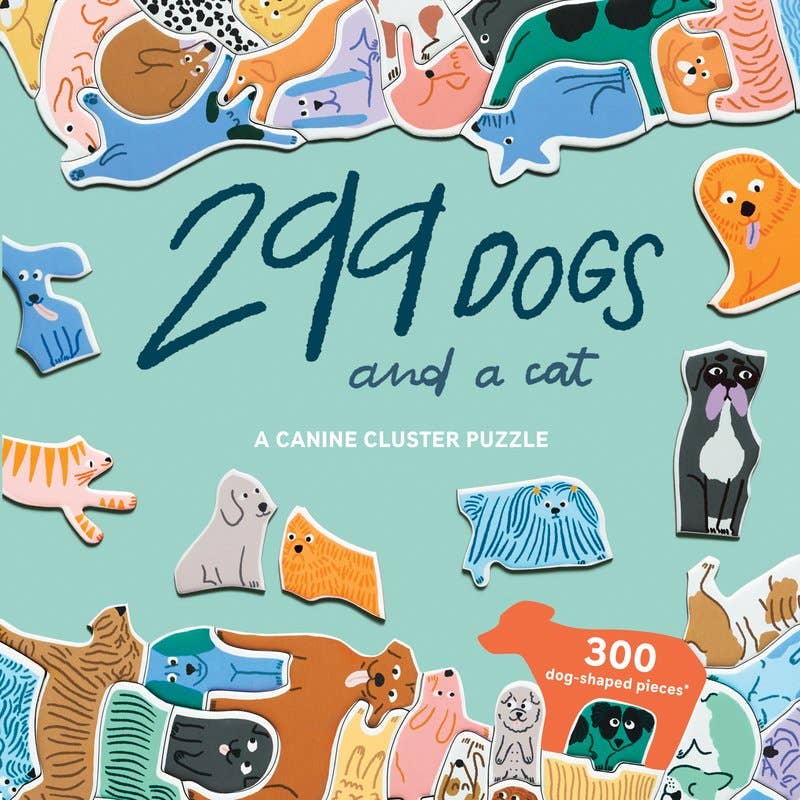 Puzzle - 299 Dogs (and a Cat)