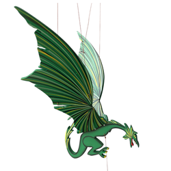 Flying Mobile - Green Dragon