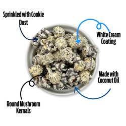 Gourmet Popcorn - Cookies and Cream