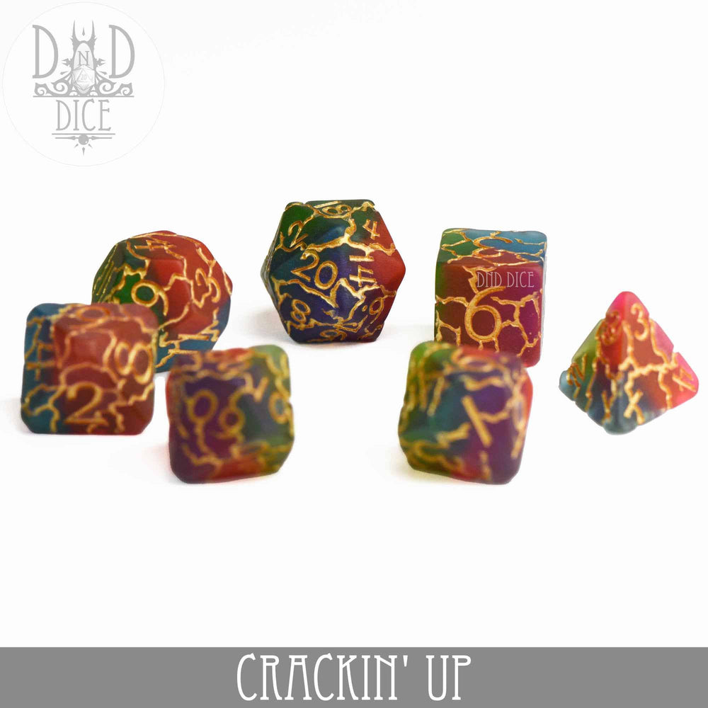 RPG Dice Set - Crackin' Up