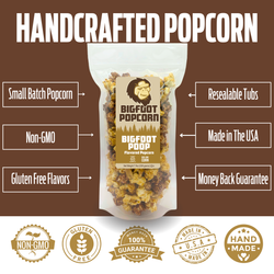 Gourmet Popcorn - Bigfoot Poop (Chocolate and Caramel)