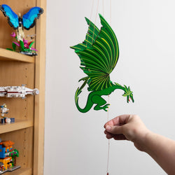 Flying Mobile - Green Dragon