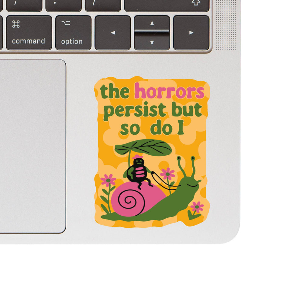 Sticker - The Horrors Persist Snail