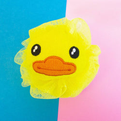 Kawaii Bath Pouf - Beige