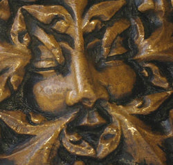 Reproduction Medieval Carving - Pagan Green Man I