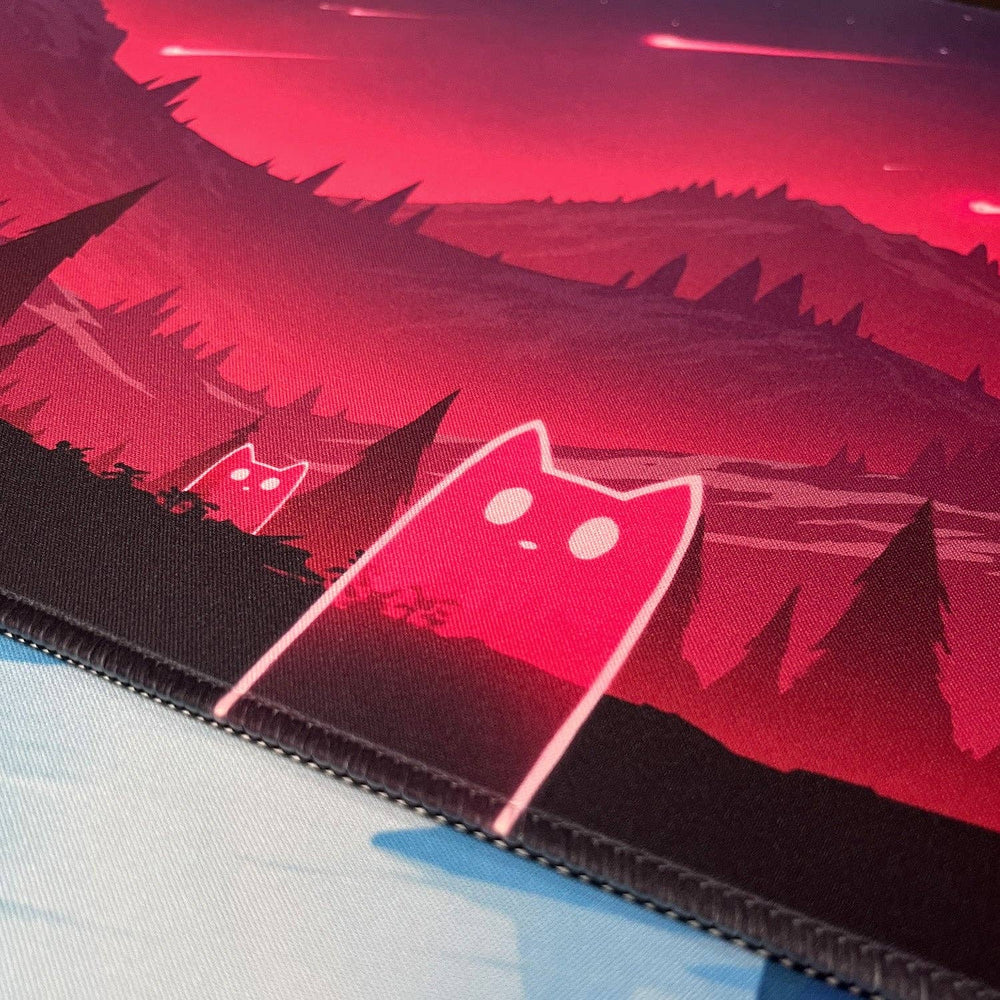 Playmat - ManaCat Mountain