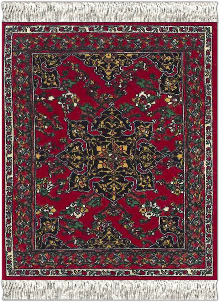 CoasterRug - Oriental Collection (4-Piece)
