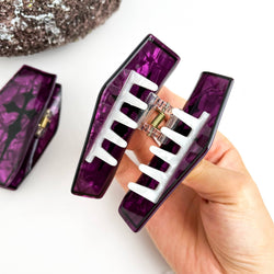 Hair Clip - Vampire Coffin
