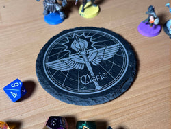 Slate D&D Class Coaster - Bard