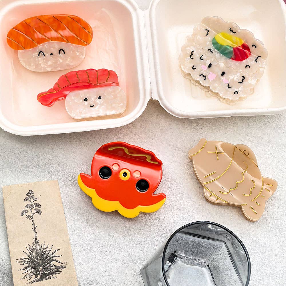 Hair Clip - Fun Sushi
