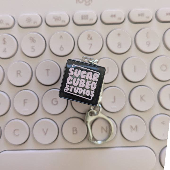 Fidget Keycap Keychain - Void Cat