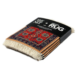 CoasterRug - Pashmina Flowers (4-Piece)