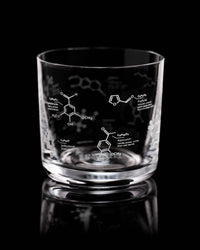 Drinking Glass - Chemistry of Whiskey (Case of 4)