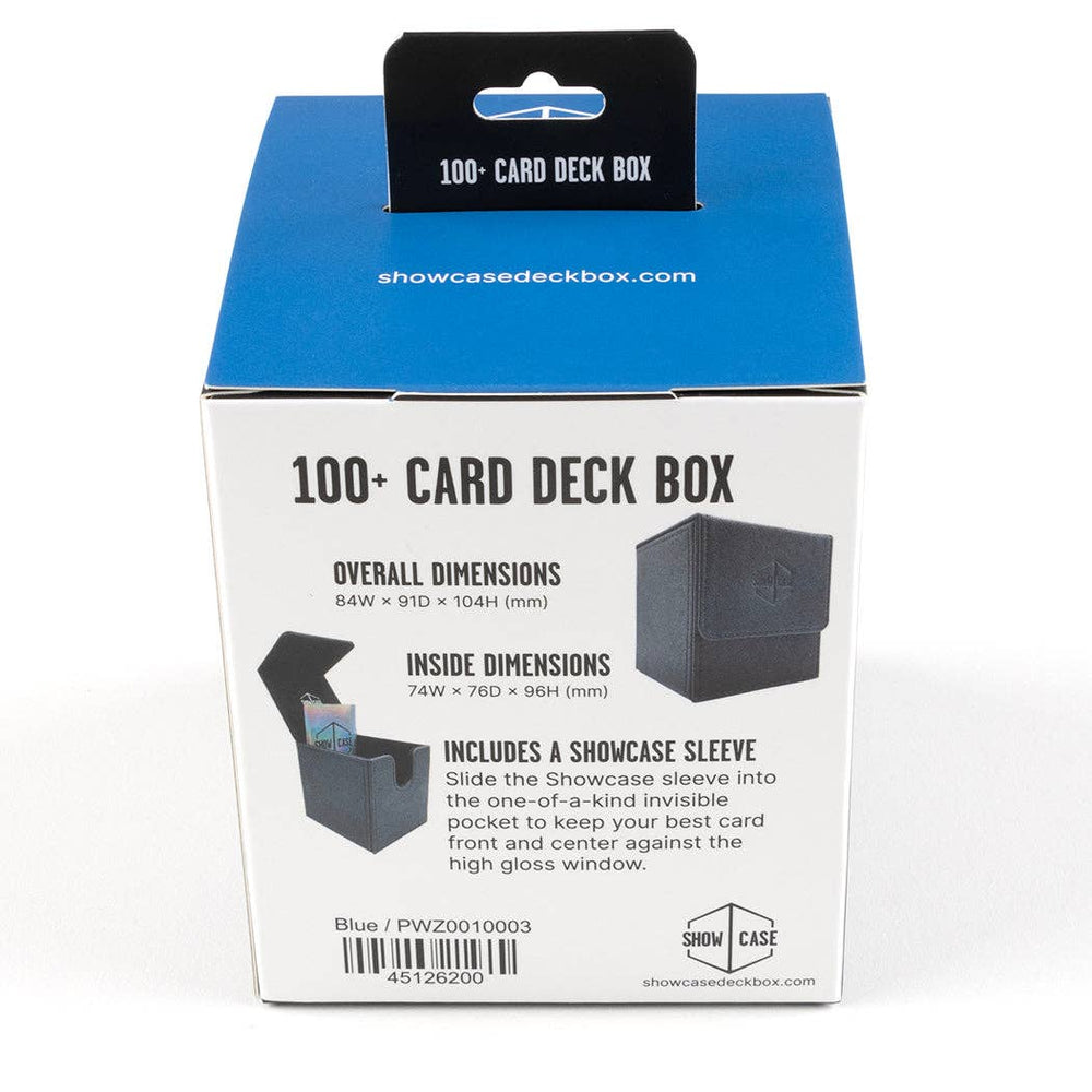 Showcase 100+ Deck Box - Blue