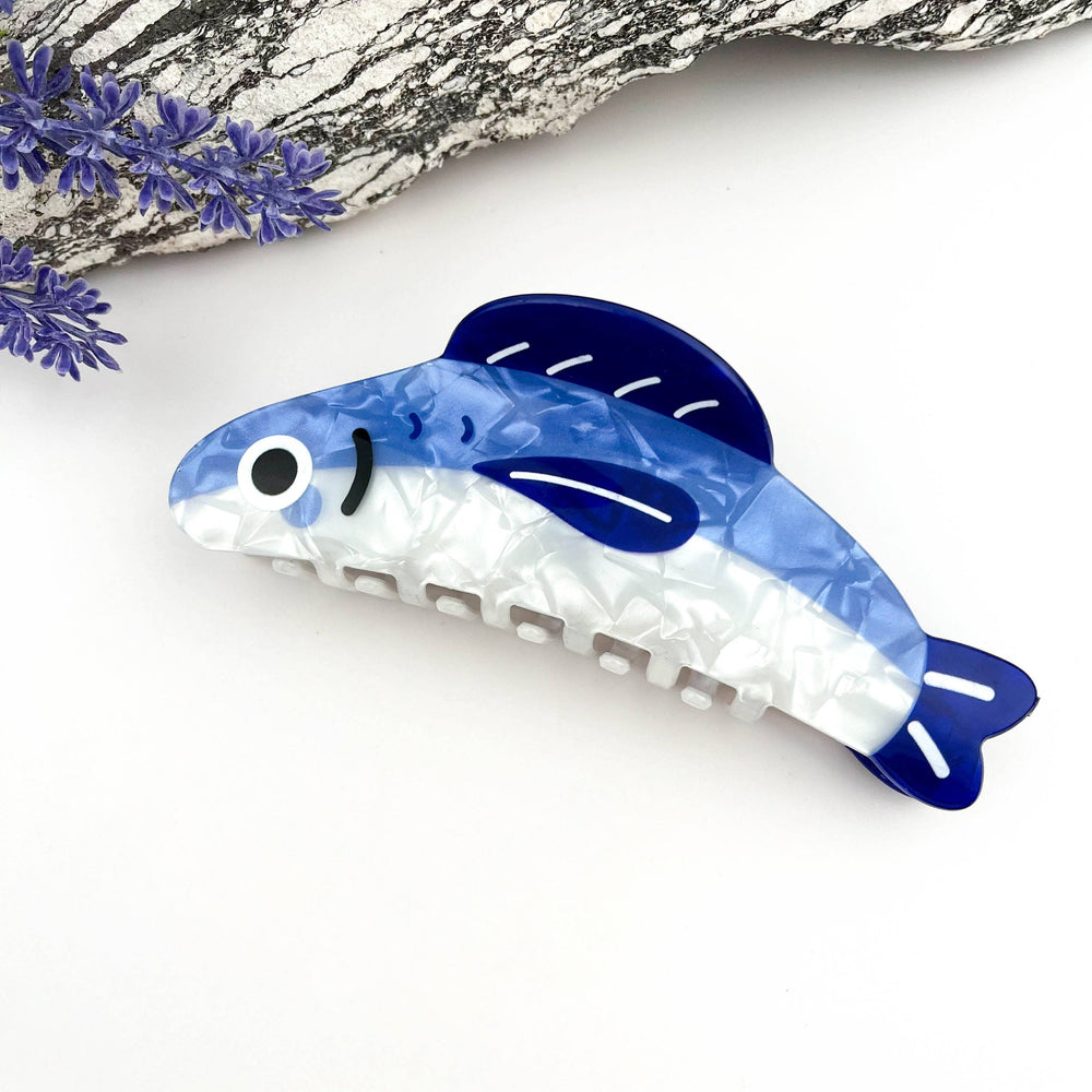 Hair Clip - Flying Fish
