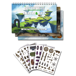 Into the Wilds Extraplanar Battlemap Books - Earth & Sky