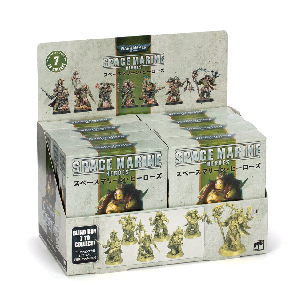 Space Marines Heroes Series 3 – Death Guard Blind Box Miniatures