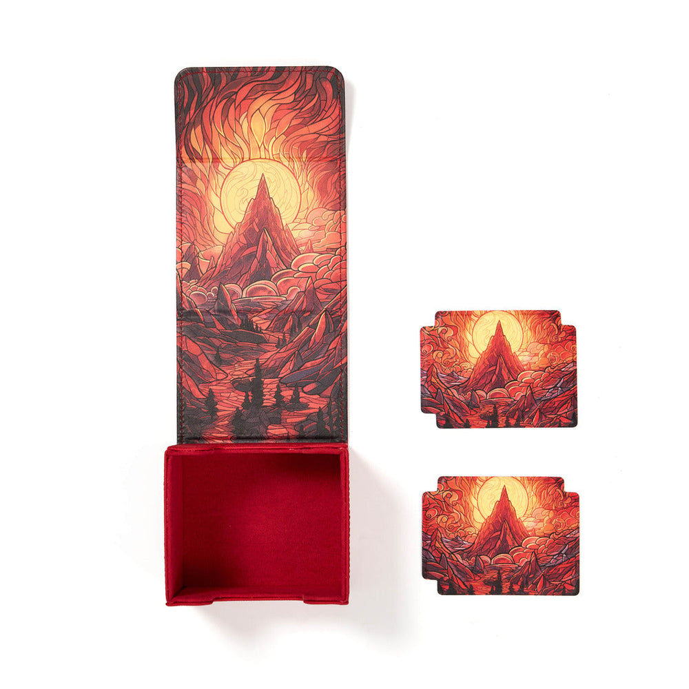 Radiant 100+ Deck Vault - Burning Mountain (Standard)
