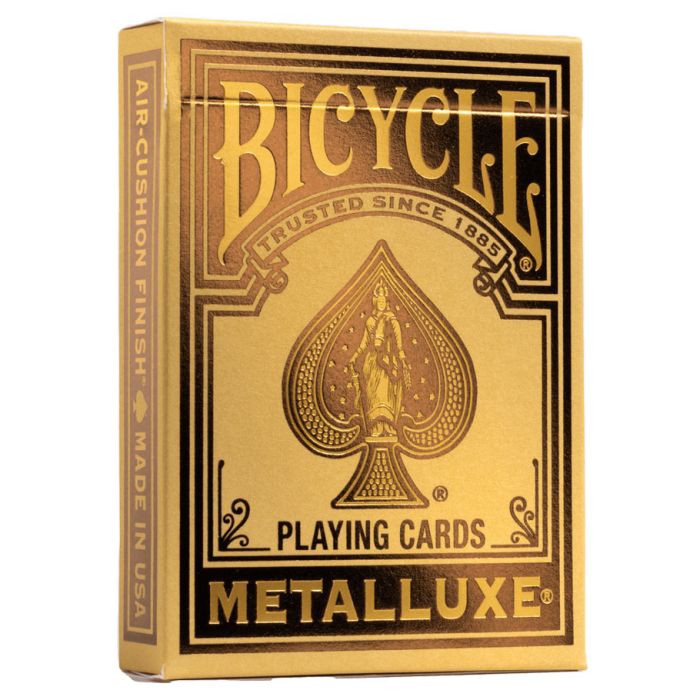 Playing Cards - Metalluxe Gold