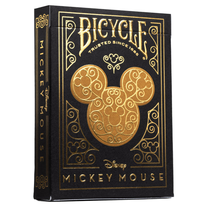 Playing Cards - Mickey Black & Gold