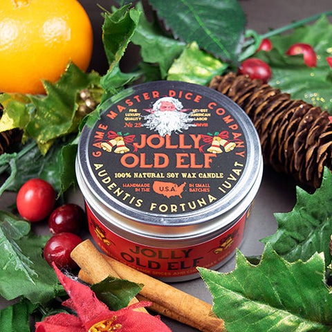 RPG Candle - Jolly Old Elf
