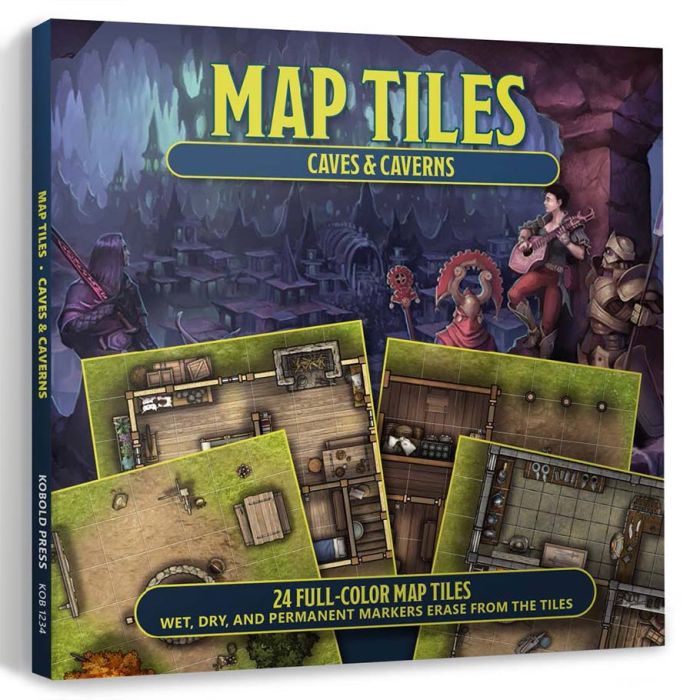 Map Tiles - Caves & Caverns
