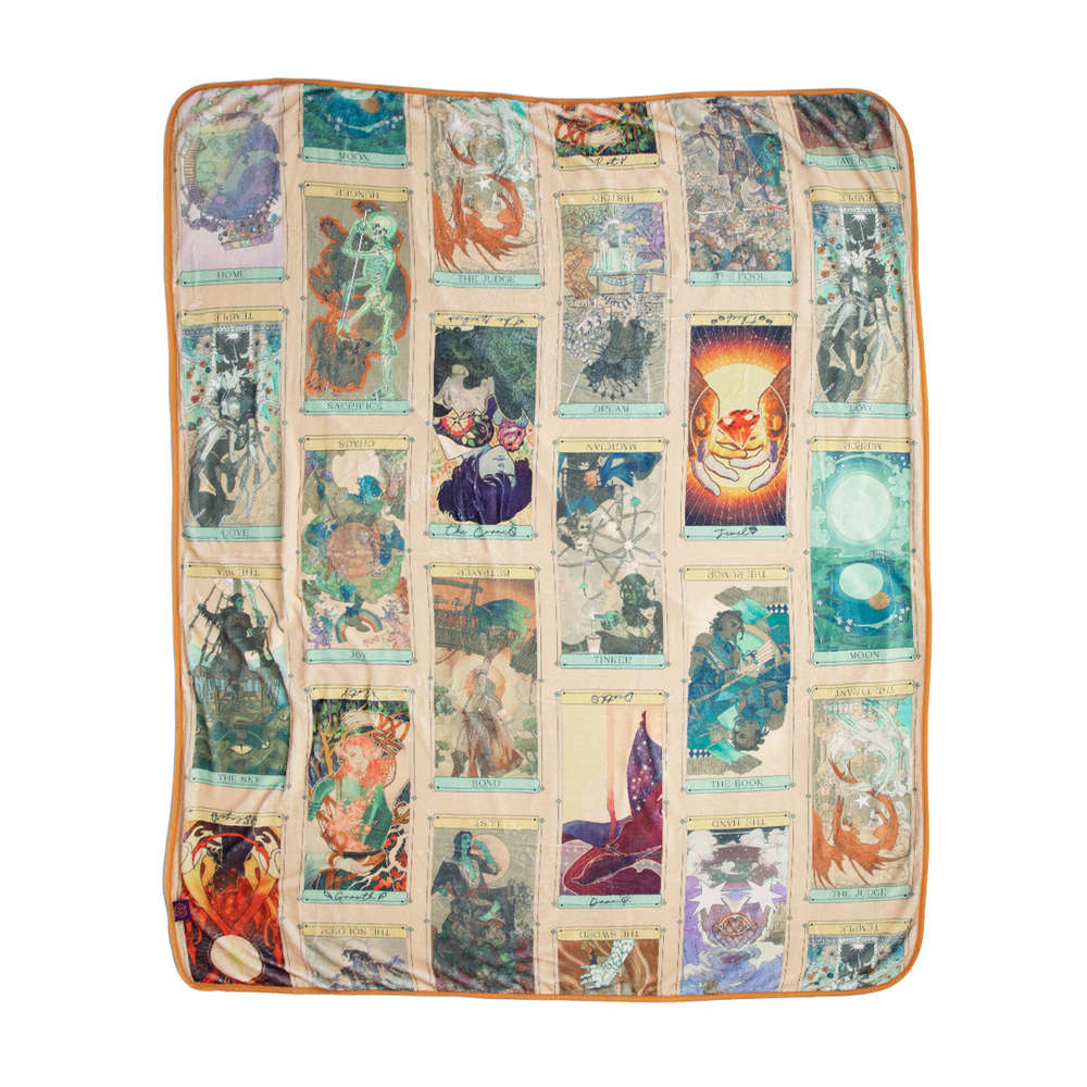 Critical Role: Oracle of the Moon Tarot Blanket