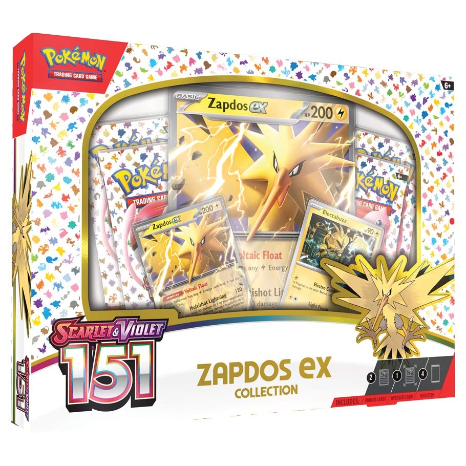 Scarlet & Violet: 151 - Zapdos ex Box