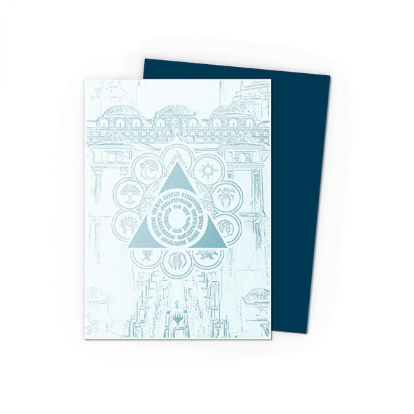 Dragon Shield Sleeves - Matte Dual Art MTG Guildpact::  Azorious Senate